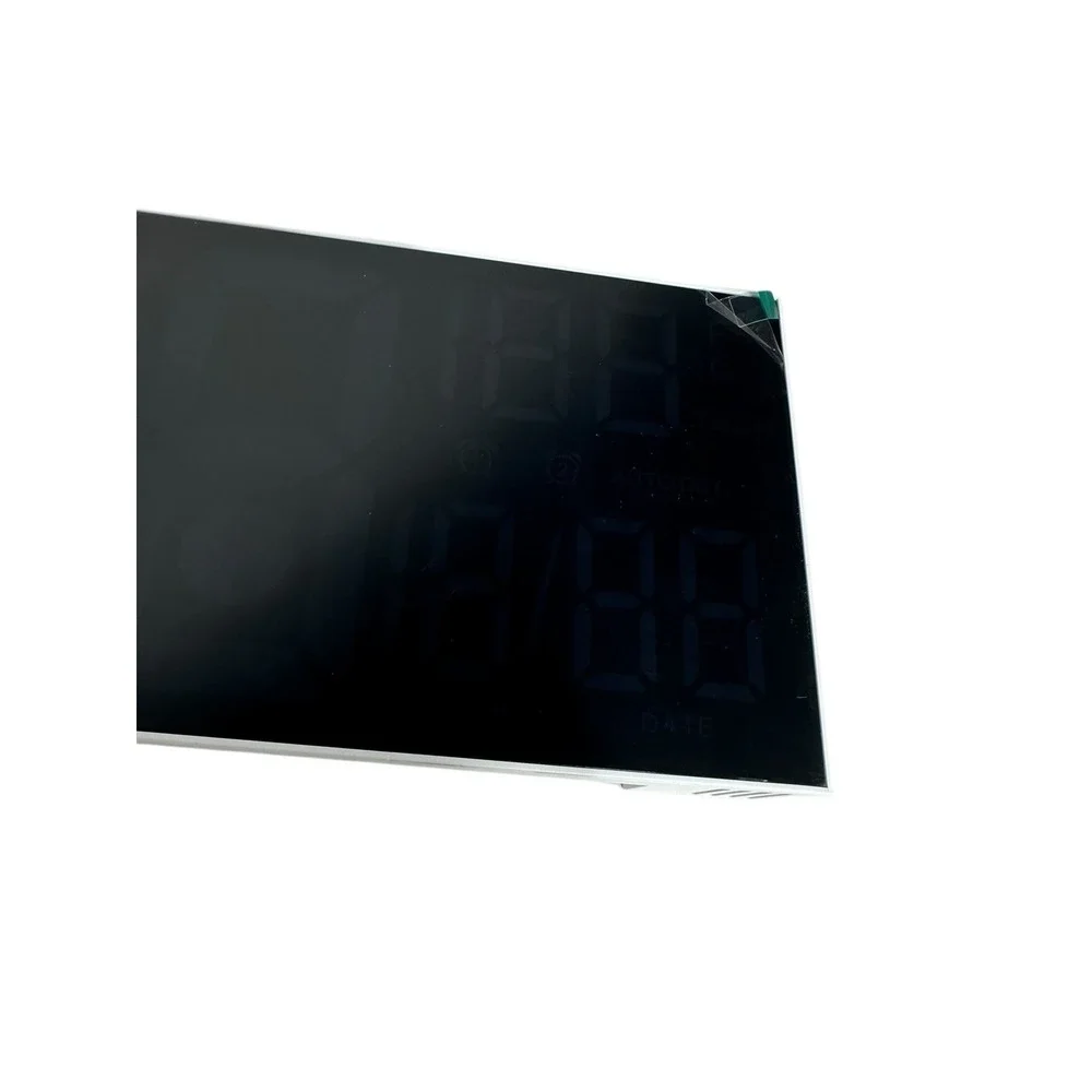 NEW digital wall clock coloring changing time date temp day alarm night light
